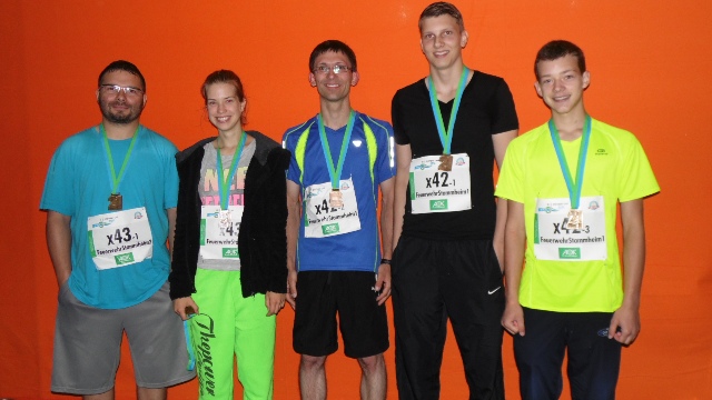 Feuerwehr Stammheim beim 21. Stuttgart-Lauf 2014