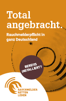 Freitag der 13. Oktober ist bundesweiter Rauchmeldertag