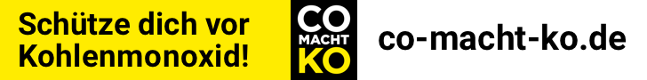 CO macht K.O.! Unsichtbare Gefahr Kohlenstoffmonoxid