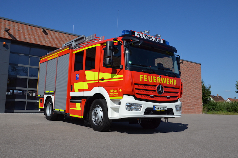 Brand 1 – B10, Stuttgart-Zuffenhausen